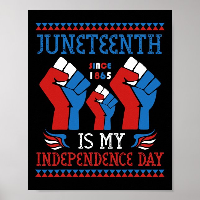 Poster Décimo De Junho É O Meu Dia Da Independência Desde (Frente)