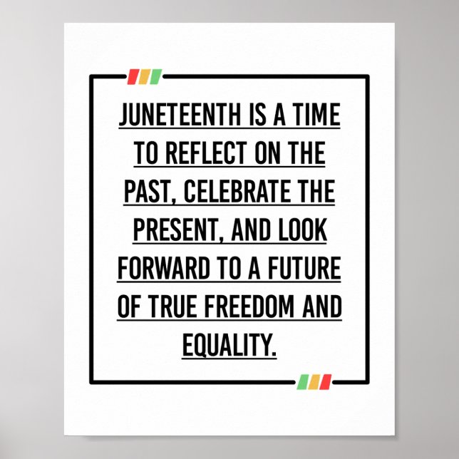 Poster Décimo Junho, Liberdade da Afro-Americana. (Frente)