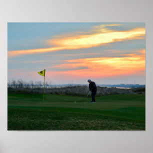 Poster Décimo oitavo furo no por do sol em Kiawah Island