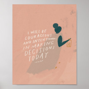 Poster Decisões de fazer - Cotação de escritório Insp