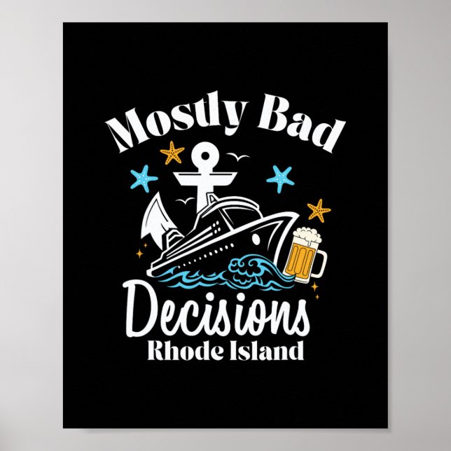 Poster Decisões Mais D Rhode Island Spring Break  (Frente)