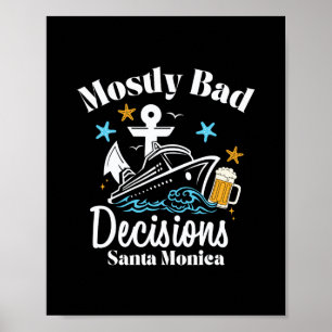 Poster Decisões Principalmente D Santa Monica Spring Brea
