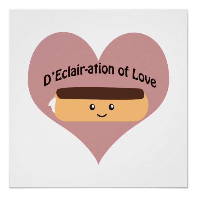 Póster D'eclair Of Love (Frente)
