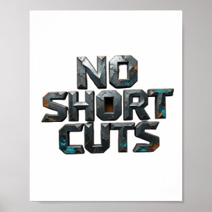 Poster Declaração Cinza SEM ATALHOS Design de Texto