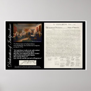 Poster Declaração de independência
