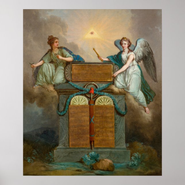 Poster Declaração dos Direitos do Homem e dos Cidadãos (Frente)