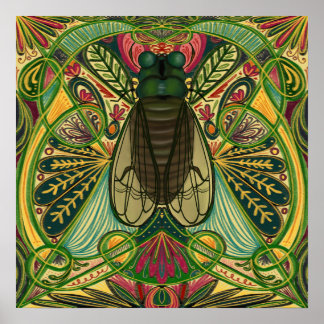 Poster Deco Cicada