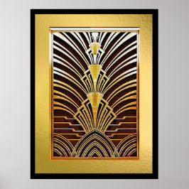 Poster Deco de Arte Luxuosa