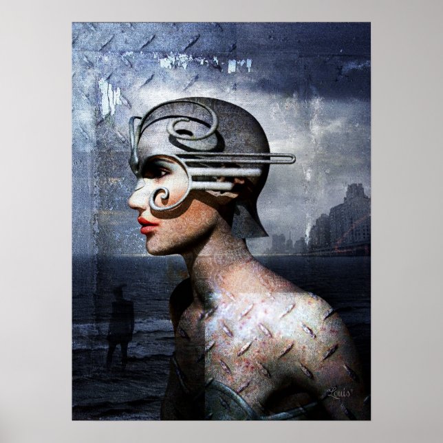 Póster Deco Girl (Frente)