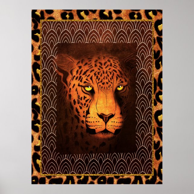 Poster Deco Leopard (Frente)