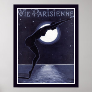 Poster Deco Vie Parisienne de 1920