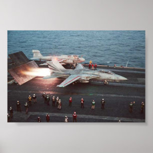 Póster Decolagem F-14