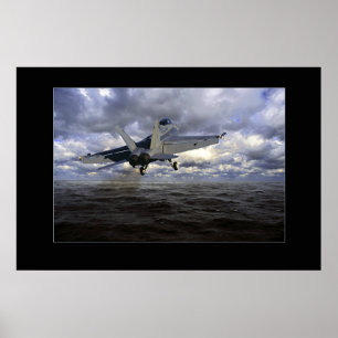 Póster Decolagem FA-18