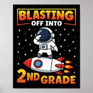 Poster Decolar na Segunda Série Primeiro Dia de Aula 1 