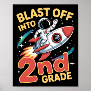 Poster Decolar para a 2ª Série Espaço de Volta às Aulas S
