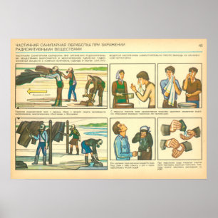 Poster decontamination