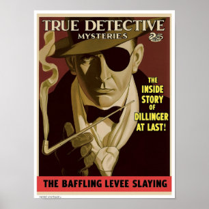 POSTER DECOR: CAPA DA REVISTA TRUE DETECTIVE