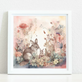 POSTER DECOR DE NURÉRIA DE TERRA INCHANTE