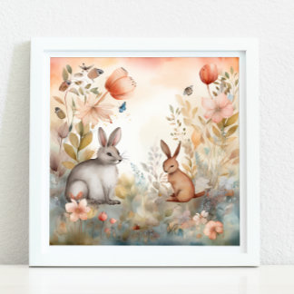 POSTER DECOR DE NURÉRIA DE TERRA INCHANTE