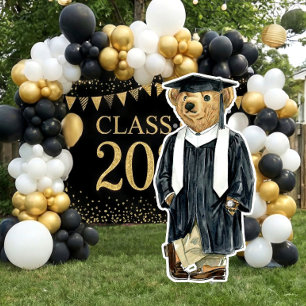 Poster Decoração de Festa de Formatura Imprimível Urso da