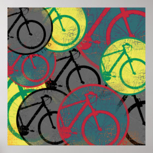 Póster decoração de quarto de motociclista