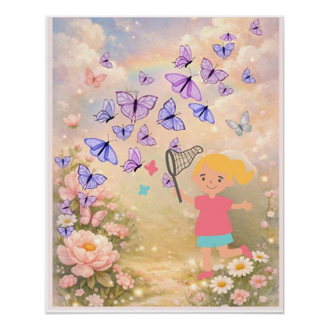 Póster Decoração de Quarto Infantil (Frente)