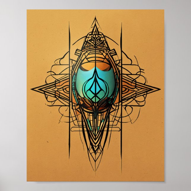 Poster decoração domiciliar da Serenity Dreamcatcher (Frente)