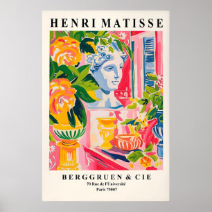 Poster decoração mitologia grega, arte de parede de Matis