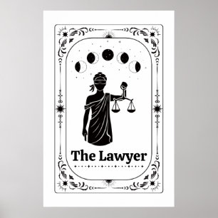 Poster Decoração para Escritório de Advogado Personalizar