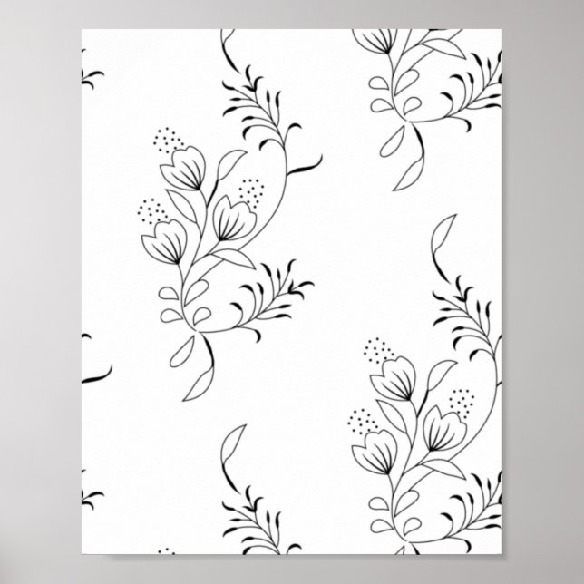 Poster Decorativo, Soapstone, Bianca (Frente)