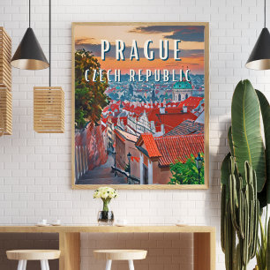 Poster Découvrez la Beauté de Praga