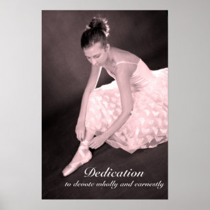 Poster Dedicação