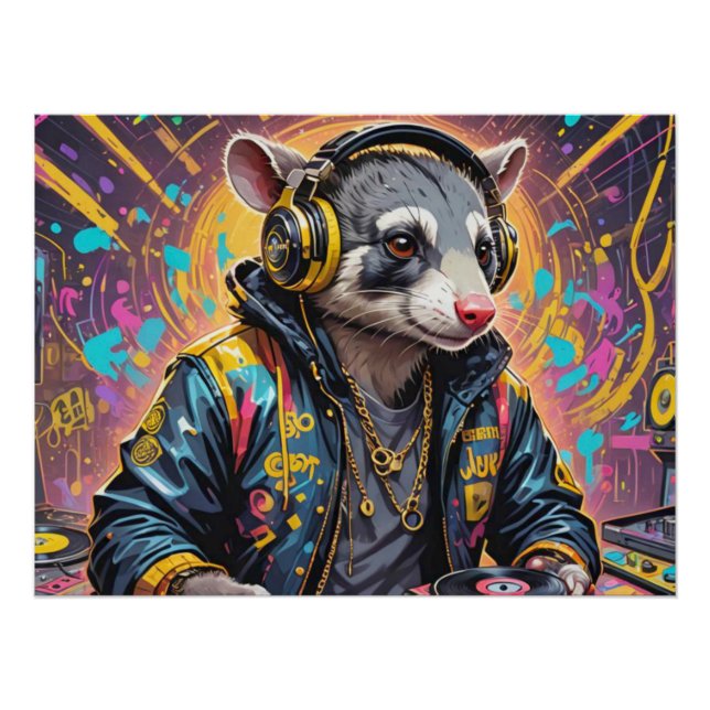 PÓSTER DEE JAY OPOSSUM 8 (Frente)