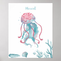 Deep Jellyfish Love Personalizável