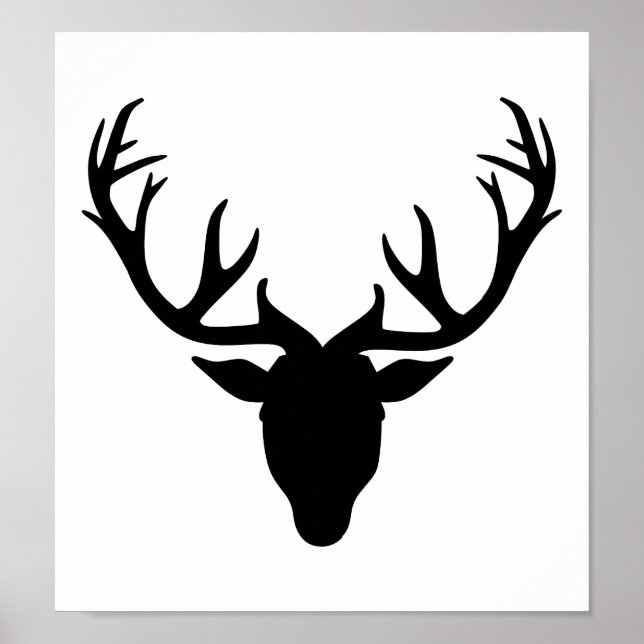 Poster Deer antlers (Frente)