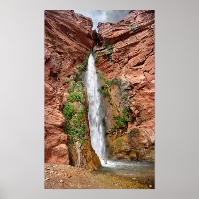 Póster Deer Creek Falls - Grand Canyon - Waterfall (Frente)