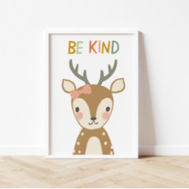 Poster Deer Cuja Gente É Gata