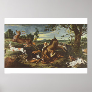 Poster Deer Hunt