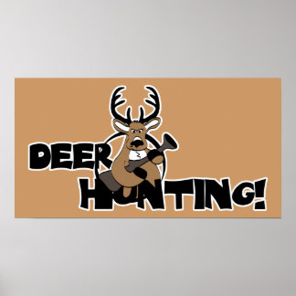 Poster Deer Hunting