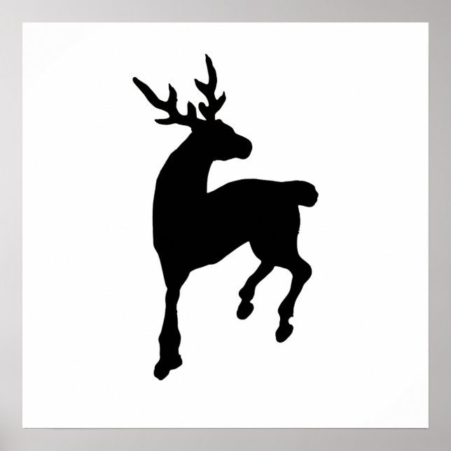 Poster Deer Silhouette (Frente)