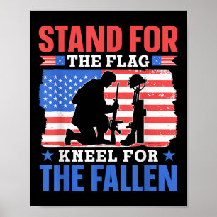 Poster Defenda O Cabelo De Bandeira Para O Mem De Combate