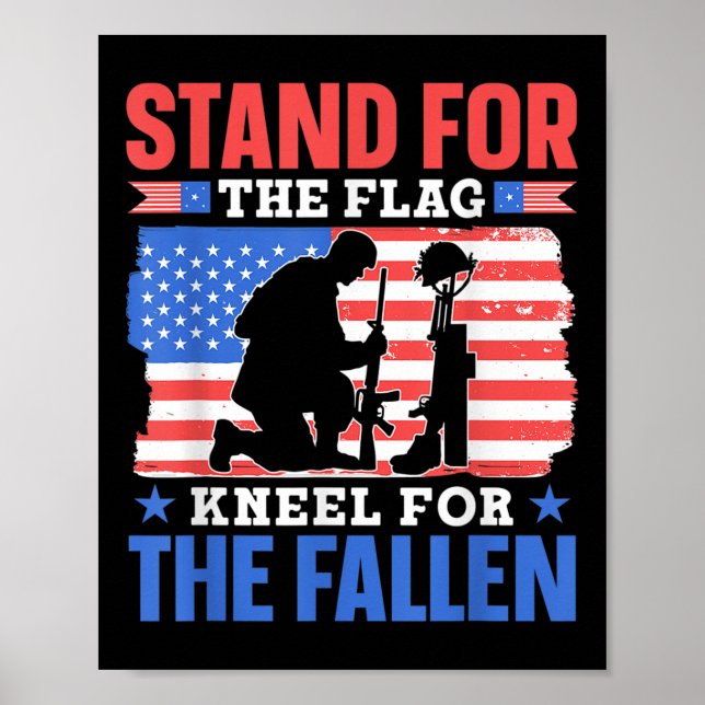 Poster Defenda O Cabelo De Bandeira Para O Mem De Combate (Frente)