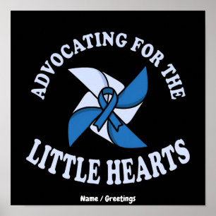 Poster Defendendo a Prevenção ao Abuso Infantil Little He
