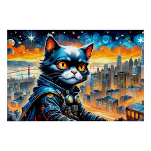 PÓSTER DEFENDENTE DA NOITE