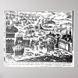 Póster Defenestration de Praga, 1618