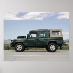 Poster Defensor 110 de Land Rover