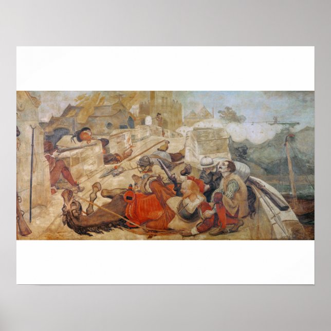 Póster Defesa de Bradshaw de Manchester (1642) (Frente)