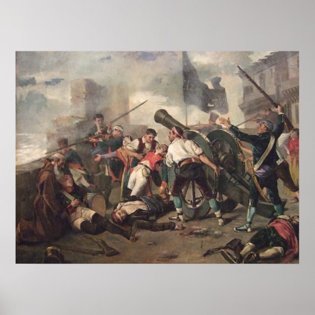 Póster Defesa de Saragoça (Frente)