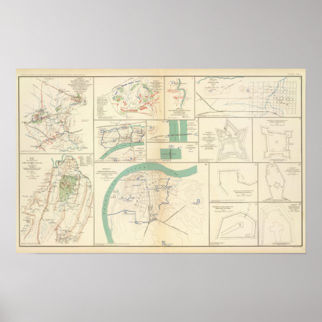 Póster Defesas Chattanooga (Frente)