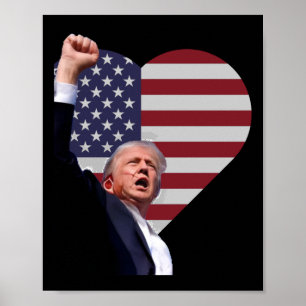 Poster Defiant de Trump